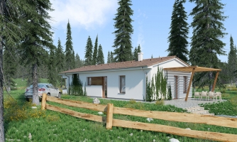 Projet magnifique pour terrain étroit.